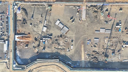 송도RC11BL 공동주택 신축공사 중 토공 및 가시설공사