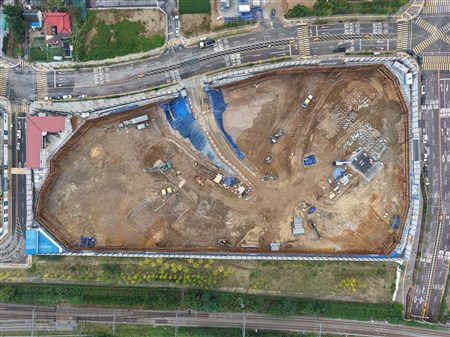 양주역세권 공동3BL 공공지원민간임대주택사업 중 토공 및 가시설공사