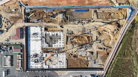 광주 첨단3지구 A5블럭 공동주택 신축공사 중 토공 및 가시설공사